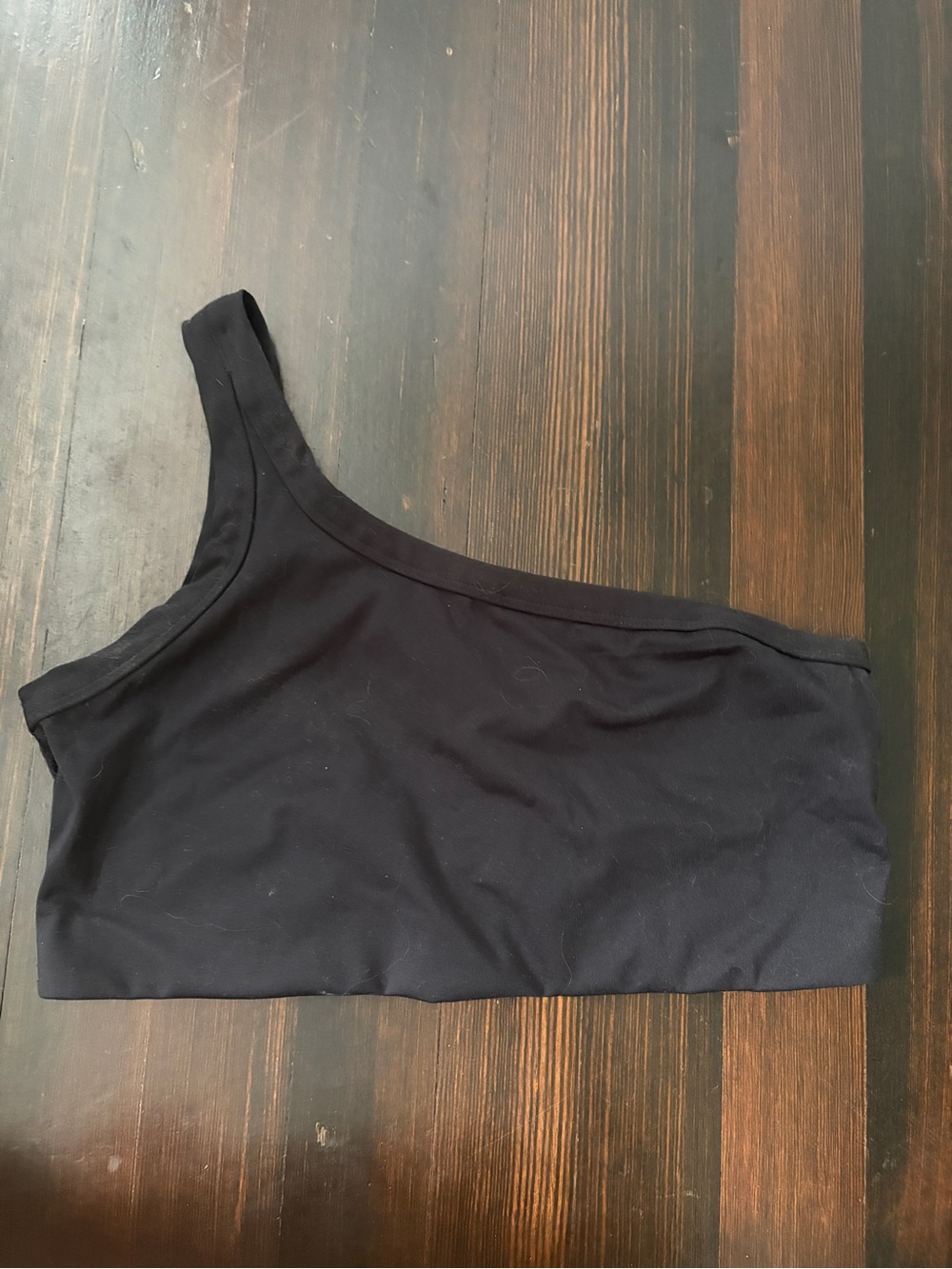 Target Black One-Shoulder Sports Bra